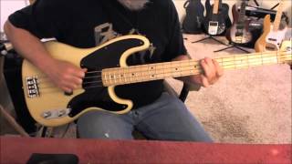 The Script  Breakeven  Bass Cover [upl. by Ewart80]