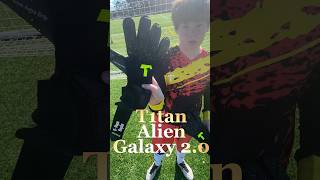 First Test of T1tan Alien Galaxy Goalkeeper Gloves with Astro Grip turf specific latex [upl. by Hatty161]