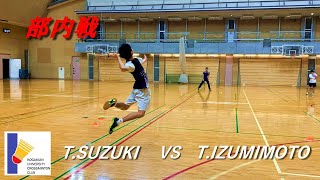 【部内戦】鈴木 VS 泉本 2021年3月8日 [upl. by Torrell]