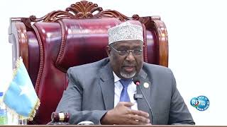 Discours du Président de la Chambre du peuple somalienne Sheikh Adan Mohamed Nuur Madobe [upl. by Octavian]