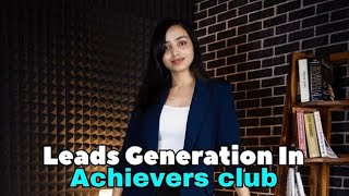 Leads Generation  Organic Leads  Achievers Club  flp india business nkjaat17 [upl. by Tolland]