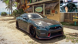 900HP Nissan GTR R35 NISMO  Forza Horizon 5  Thrustmaster T300RS  TH8A Shifter Gameplay [upl. by Eocsor]