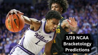 119 NCAA Bracketology Predictions [upl. by Alcott220]