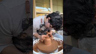 Making a jar and lid pottery ceramic [upl. by Haziza]