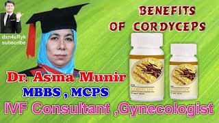 Benefits Of Cordyceps By Dr Asma Munir [upl. by Sajet732]