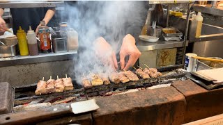 Yakitori in Tokyo Japan [upl. by Maclaine205]