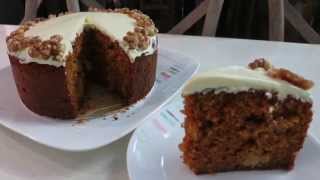 Cafe Style Carrot Cake [upl. by Luba]