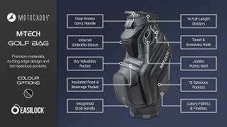 2024 Motocaddy M TECH Bag Features [upl. by Alehtse851]