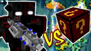 OUTCAST VS LUCKY BLOCK SPOOKY MINECRAFT LUCKY BLOCK CHALLENGE [upl. by Burch302]