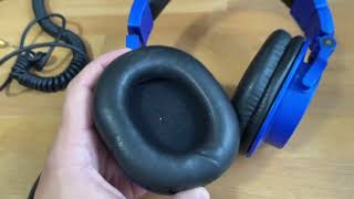 Audio Technica ATH M50xBT2 Wireless Over Ear Headphones GREAT Headphones Very Crisp Audio [upl. by Aiuqal]