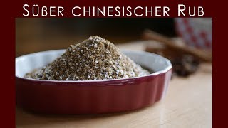 Süßer chinesischer Rub selber machen  BBQ amp Grill  Deutsches Rezept  131 [upl. by Shlomo]