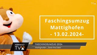 Save the Date  Fasching Mattighofen 2024 [upl. by Buffy]