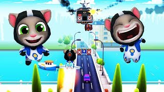 Nhân Vật Mới Mèo Tom Phi Hành Gia Và Chiếc Xe Bay 24 Astronaut Tom  Talking Tom Gold Run [upl. by Krm]