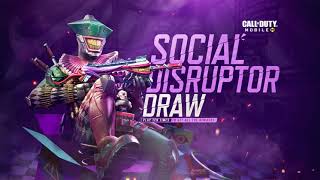 Call of Duty® Mobile  Social Disruptor Draw [upl. by Ratcliffe]