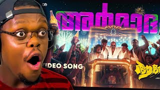 Aavesham  Armadham Song REACTION [upl. by Aihcropal]