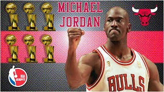 Michael Jordans legendary NBA Finals performances with the Bulls  NBA Highlights on ESPN [upl. by Osicnarf]