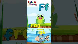 The Letter F  F song  Alphabet Song  Kidzstation Shorts [upl. by Julissa]