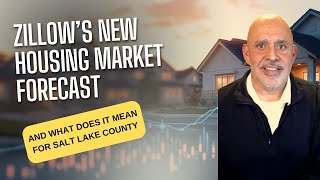 Zillow’s NEW Housing Market Forecast and what does it mean for Salt Lake County [upl. by Rainie767]