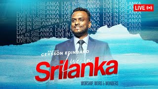 LIVE IN SRILANKA  Pastor Gersson Edinbaro [upl. by Tench134]