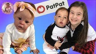 ALIYAH amp REBORN TODDLER MICHAEL GET MATCHING CHRISTMAS PYJAMAS PATPAT CLOTHING REVIEW [upl. by Toulon]