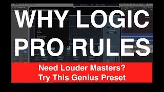 Maximize Loudness of Your Masters With This Genius Logic Pro Preset [upl. by Duster]