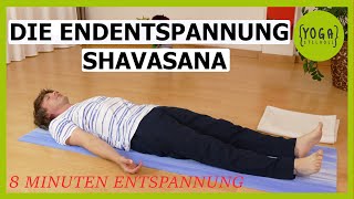 Shavasana geführte Endentspannung und Yoga Nidra [upl. by Anerehs]