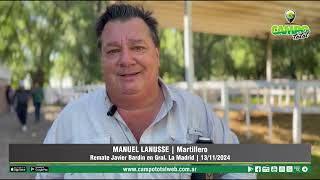 Entrevista a Manuel Lanusse [upl. by Anawahs]