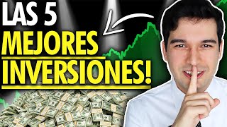 Las 5 Mejores Inversiones para Ganar Dinero siendo Principiante [upl. by Cartwright]