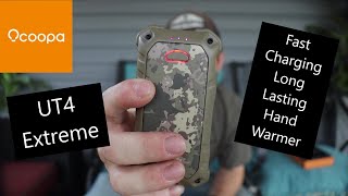 Ocoopa UT4 Extreme Fast Charge Hand Warmer [upl. by Kurzawa]