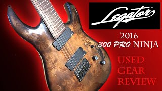 Legator Ninja NECK THROUGH Used Gear Review [upl. by Serafina]