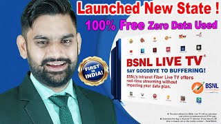 BSNL Live TV New State Launched  Free Live TV Channel Apps  BSNL New Update  BSNL IFTV LiveTV App [upl. by Auqinimod]