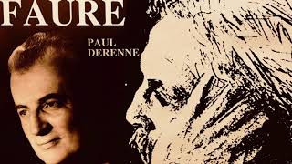 Fauré  Melodies Chansons dAmour Love Songs Centurys recording  Paul Derenne [upl. by Aittam649]