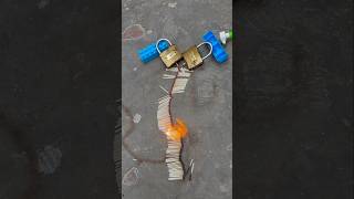 New Method To Unlock Old Lock with Match sticks unitedkingdom usa uk youtubeshorts short feed [upl. by Chilt347]