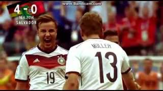 Alle Tore der Deutschen Nationalelf  Wm 2014 Weltmeister [upl. by Ellerrehs157]