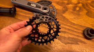 Mondraker Raze Custom Build  Bottom Bracket Chainring Crank Arms Bling Preview [upl. by Fabe]