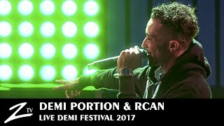 Demi Portion amp RCan  Gravé dans la Roche Fonky Freestyle  Demi Festival 2017  LIVE HD [upl. by Yznil478]