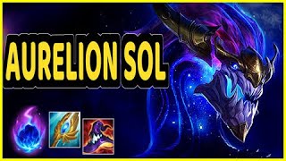 AURELION SOL VS ZILEAN MID GAMEPLAY [upl. by Annavas224]