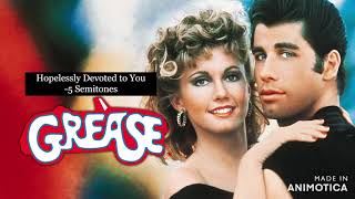 quotHopelessly Devoted to Youquot 5 Semitones  Grease [upl. by Christiano]