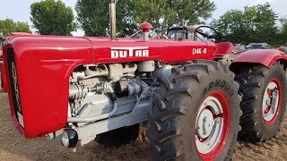 Dutra D4KB tractor sounds 2018 Hungarian tractor [upl. by Letsirk]