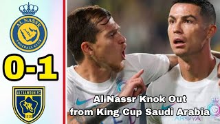 Al Nassr Vs Al Taawoun 01 Highlights King Cup Saudi Arabia 2425 [upl. by Rebm628]