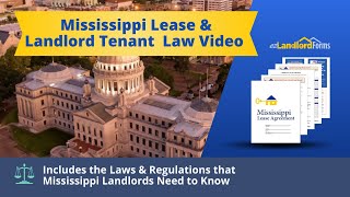 Mississippi LandlordTenant Laws [upl. by Suilmann]