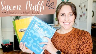 Saxon Math with Nicole the Math Lady  Video Lessons for Saxon Math  Nicole the Math Lady Review [upl. by Anivel]