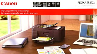 Canon PIXMA TR4722 All in One Wireless Printer Home use with Auto Document Feeder Mobile Printing [upl. by Lizbeth2]