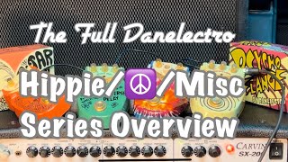 The FULL Danelectro HippiePeaceMisc Series Overview The most  least usable series ever [upl. by Ballman711]