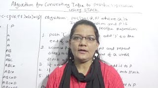 Infix to Postfix Expression using Stack Lec19 Hindi [upl. by Afatsum]