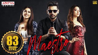 Maestro New Released Hindi Dubbed Movie 2024  Nithin Tamannaah  Nabha Natesh  South Movie 2024 [upl. by Ydnak]