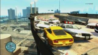 GTA 4 Mass Cop Suicide Trick and escape [upl. by Muirhead453]