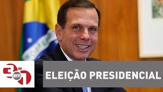 Em jantar com cúpula do DEM João Doria fala sobre a eleição presidencial em 2018 [upl. by Giddings]