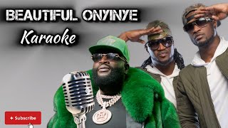 PSquare  Beautiful Onyinye ft Rick Ross  Karaoke Instrumental [upl. by Gnaw726]