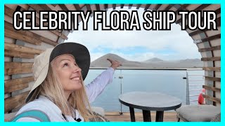 Celebrity Flora Cruise Ship Tour  Celebrity Flora Full Walkthrough Galapagos Islands Cruise [upl. by Ayaj]